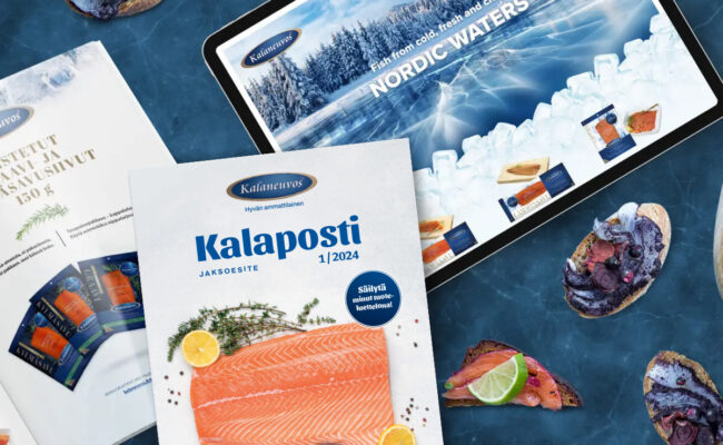 Kalaneuvos esitteitä