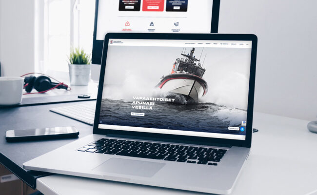 Suomen meripelastusseuran verkkosivusto