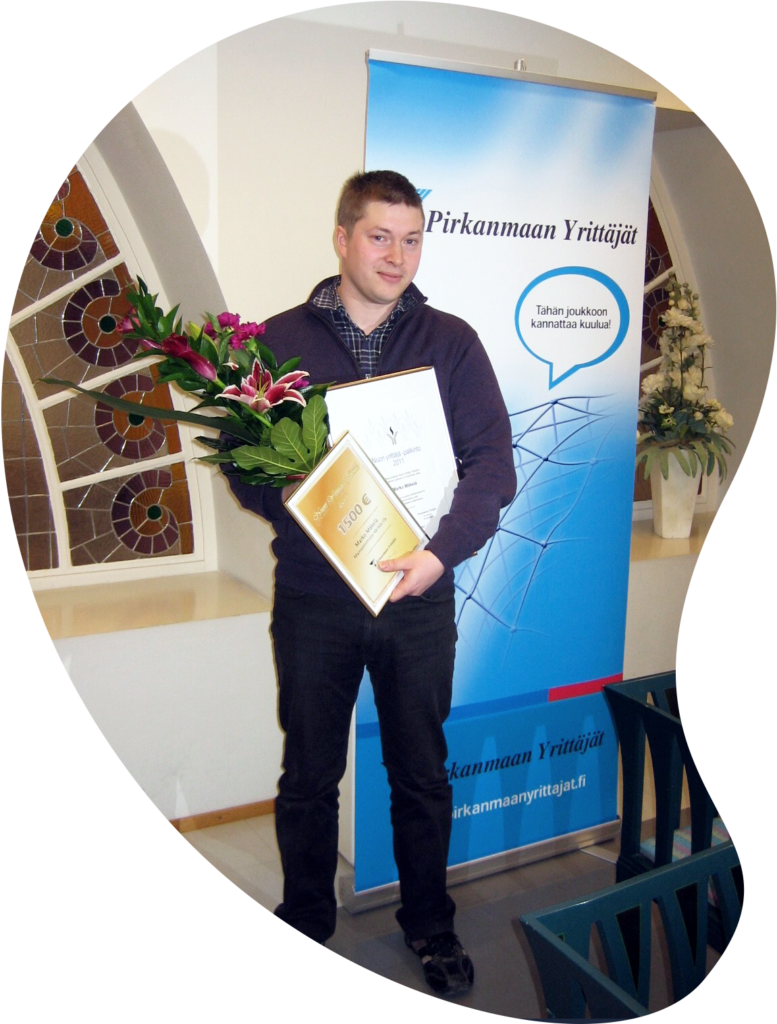 Markosta Pirkanmaan vuoden yrittäjä 2011