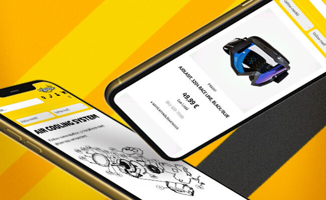 Kuvassa Moposportin sivuista mobiilikuvat, thumbnail kuva