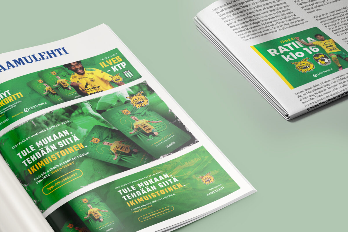 Ilves Football Lehtimainos