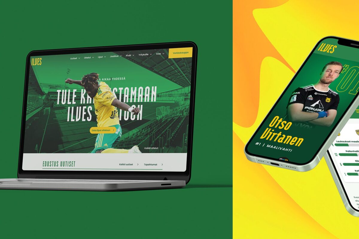 Ilves Football verkkosivu