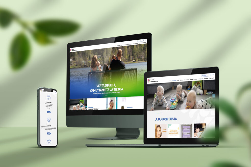 Monikkoperheet -verkkosivu